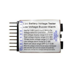 Battery Voltage Tester Low Voltage Buzzer Alarm, Battery Voltage Tester - laboratorydeal