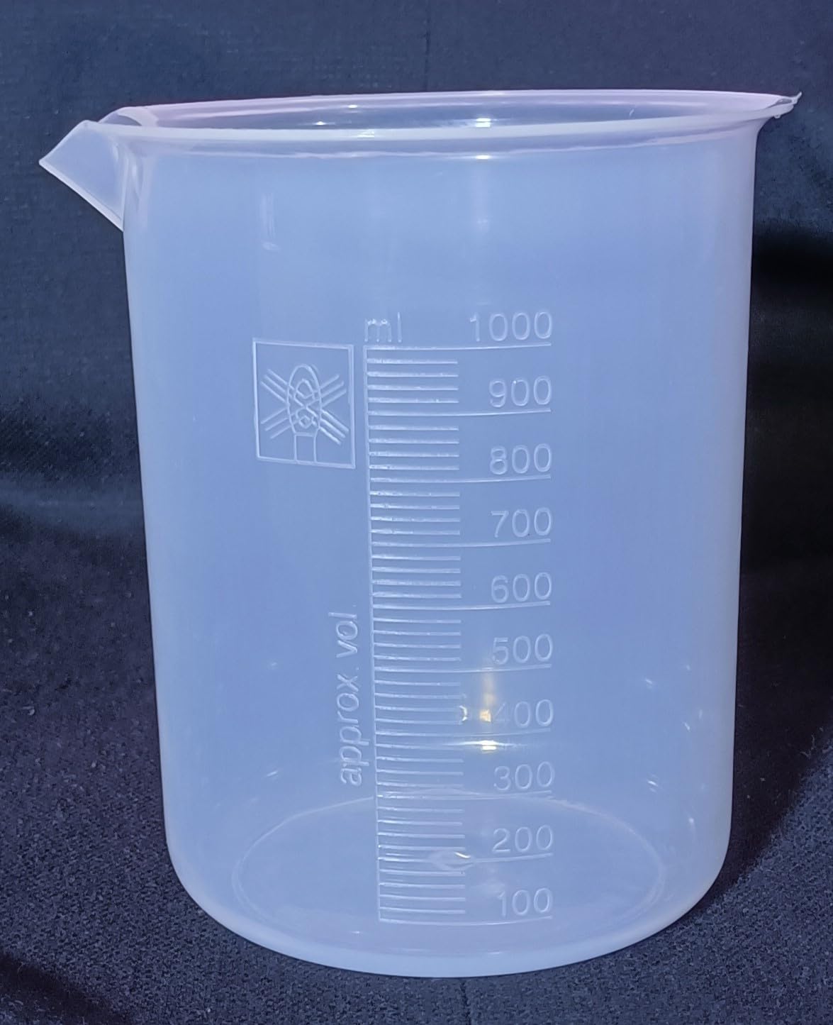 Beaker 1000 Ml Plastic Beaker For Laboratory Use
