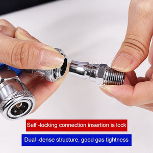 C-type Self-lock Pneumatic Components, Round Two Way, Round Two Way G1/2, Round Triplet, Round Triplet G1/2, Two Way, Triplet, 4-way, 5-way