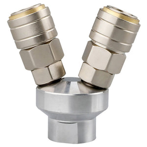 C-type Self-lock Pneumatic Components, Two Way, Triplet, Two Way G1/2, Triplet G1/2