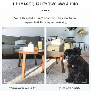 CAMSOY S20 1080P WiFi Wireless Network Action Camera Wide-angle Recorder with Mount, S20 (Black), S20 (White) laboratorydeal