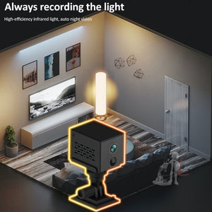 CAMSOY S30W 1080P Low Power Consumption WiFi Wireless Network Action Camera Wide-angle Recorder with Mount, S30W