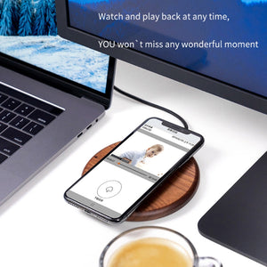 CAMSOY S6 HD 1280 x 720P 70 Degree Wide Angle Wearable Wireless WiFi Intelligent Surveillance Camera, Support Infrared Right Vision & Motion Detection Alarm & Loop Recording, S6 White laboratorydeal