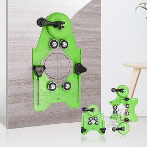 CY - 0125 Auxiliary Tool For Glass Tile Suction Cup Opening Locator, Style:, Single Handle, Double Handle - laboratorydeal