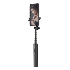 CYKE P9 Universal Stretchable Hidden One - piece Wireless Bluetooth Selfie Stick - laboratorydeal