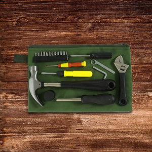 Canvas Hardware Toolkit Multifunctional Portable Carry - on Electrician Storage Bag - laboratorydeal