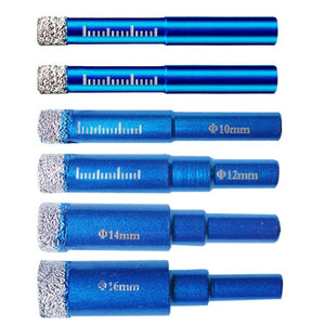 Ceramic Glass Hole Opener Domestic Marble Hole Puncher, Punch Diameter: 16mm, 6mm, 8mm, 10mm, 12mm, 14mm, 16mm - laboratorydeal