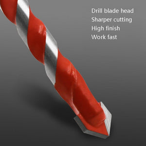 Ceramic Triangle Handle Metal Flashlight Drill Bit, Size: 3mm, 3mm, 4mm, 5mm, 6mm, 8mm, 10mm, 12mm - laboratorydeal