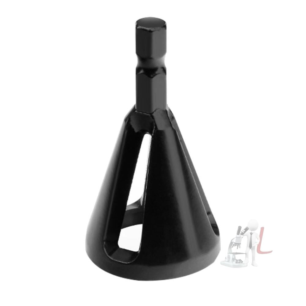 Chamfer Stainless Steel Deburring External Chamfer Tool Triangle Handle Six-slot Chamfer, Six-slot Chamfer (Black), Six-slot Chamfer (Silver)