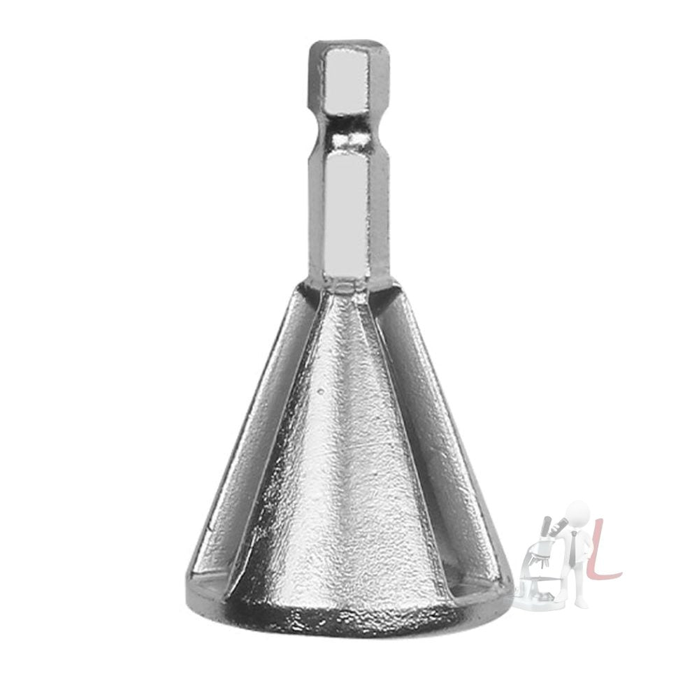 Chamfer Stainless Steel Deburring External Chamfer Tool Triangle Handle Six-slot Chamfer, Six-slot Chamfer (Black), Six-slot Chamfer (Silver)