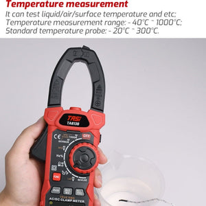 Clamp Meter High Accuracy AC DC Voltage Ammeter, TASI TA813A, TASI TA813B