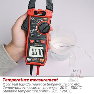 Clamp Meter High Accuracy AC DC Voltage Ammeter, TASI TA811A, TASI TA811B, TASI TA811C
