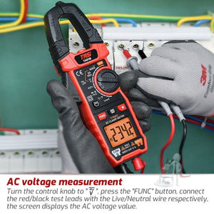 Clamp Meter High Accuracy AC DC Voltage Ammeter, TASI TA811A, TASI TA811B, TASI TA811C