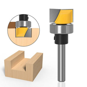 Copy Type Clear Bottom Woodworking Milling Cutter Trimming Machine Slotting Cutter, 1/4x3/4x11.9mm, 6x3/4x11.9mm - laboratorydeal