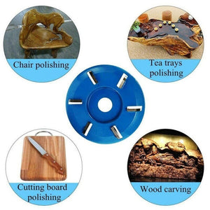 Curved Wood Carving Coffee Table Tea Table Shovel Knife Engraving Knife Angle Grinder, 3 Teeth, 4 Teeth, 5 Teeth, 6 Teeth - laboratorydeal