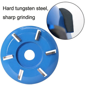 Curved Wood Carving Coffee Table Tea Table Shovel Knife Engraving Knife Angle Grinder, 3 Teeth, 4 Teeth, 5 Teeth, 6 Teeth - laboratorydeal