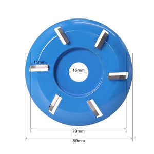 Curved Wood Carving Coffee Table Tea Table Shovel Knife Engraving Knife Angle Grinder, 3 Teeth, 4 Teeth, 5 Teeth, 6 Teeth - laboratorydeal