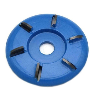 Curved Wood Carving Coffee Table Tea Table Shovel Knife Engraving Knife Angle Grinder, 3 Teeth, 4 Teeth, 5 Teeth, 6 Teeth - laboratorydeal