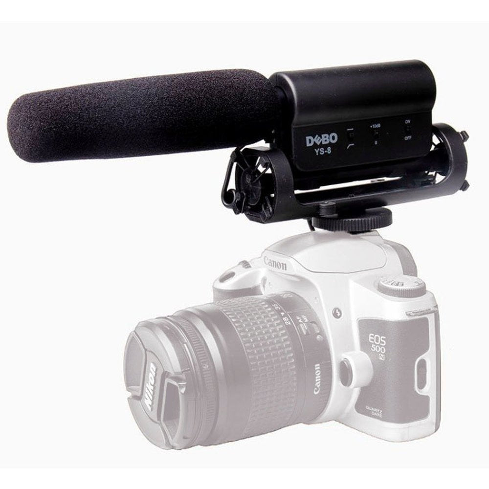 DEBO YS - 8 Professional Photography Interview Dedicated Microphone for DSLR & DV Camcorder - laboratorydeal