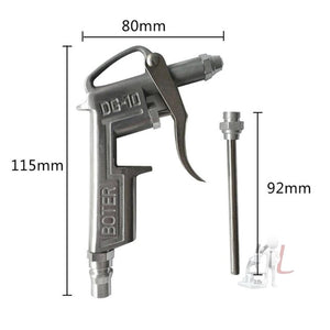 DG - 10 Air Blow Gun Pistol Trigger Cleaner Compressor Dust Blower 8 Inch Nozzle Duster Cleaning Tools, DG - 10 Air Blow Gun - laboratorydeal