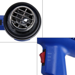 DINGGUAGUA 1800W Industrial Heavy Duty Professional Adjustable Temperature from 50 Degrees Celsius to 650 Degrees Celsius Heat Air Gun Tool with Temperature Display, Temperature Display 50 to 650 Degrees