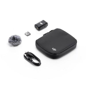 DJI Mic 2 Transmitter Bluetooth Connection To Recording Devices, 1 TX (Shadow Black), 1 TX (Pearl White) - laboratorydeal