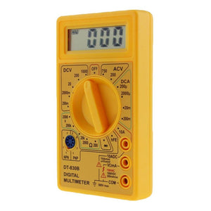 DT - 830B Handheld Digital Multimeter Ammeter Voltmeter Digital Display Universal Tester Meter - laboratorydeal