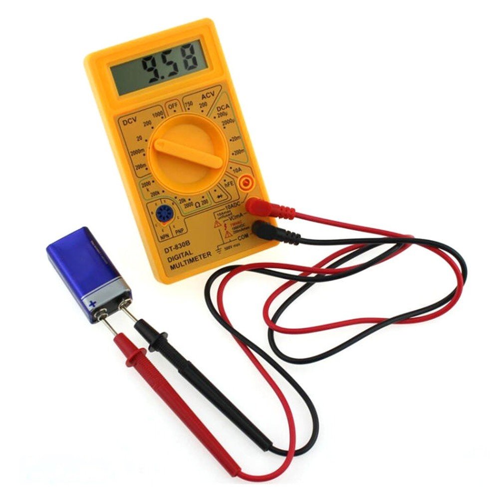 DT - 830B Handheld Digital Multimeter Ammeter Voltmeter Digital Display Universal Tester Meter - laboratorydeal
