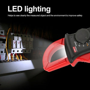 Digital Clamp Multimeter AC/DC Voltage Detector Frequency Resistance Tester, UT200A+ 400A, UT200B+ 600A