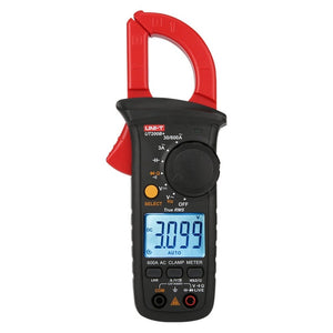 Digital Clamp Multimeter AC/DC Voltage Detector Frequency Resistance Tester, UT200A+ 400A, UT200B+ 600A