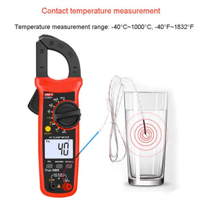 Digital Clamp Multimeter AC/DC Voltage Detector, UT202+ 400A laboratorydeal