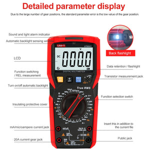 Digital High-Precision Multimeter Digital Display Multi-Meter, UNI-T UT89X, UNI-T UT89XE laboratorydeal