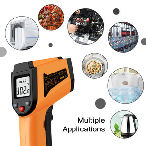 Digital Infrared Gun Thermometer - Laboratorydeal