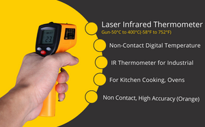 Digital Infrared Gun Thermometer - Laboratorydeal
