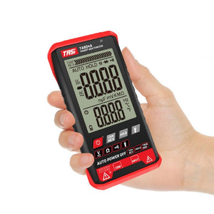 Digital Intelligent Multimeter OHM NCV Voltage Meter, TA804A Auto, TA804B Auto + Manual Color Screen