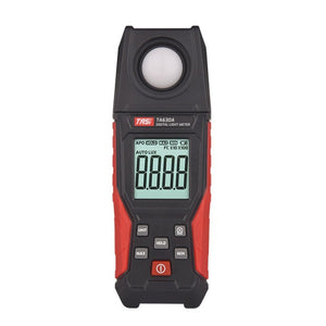Digital Light Meter Illuminance Lux Meter Backlight LCD Display 0.1-200000LUX/0.01-20000FC Light Sensor Tester, TA630A