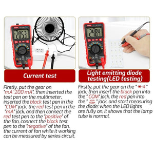 Digital Multimeter High Precision Digital Display Ammeter, TA801B