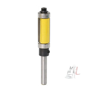 Double Bearing Trimming Knife Woodworking Milling Cutter, 1/4x1/2x25cm Yellow, 1/4x1/2x25cm Black, 1/4x1/2x38cm Yellow - laboratorydeal