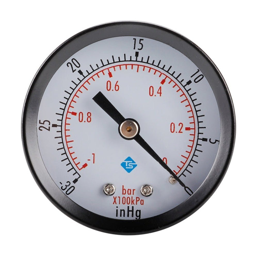 Double Scale Vacuum Mini Shockproof Pressure Gauge, Pressure Gauge - laboratorydeal