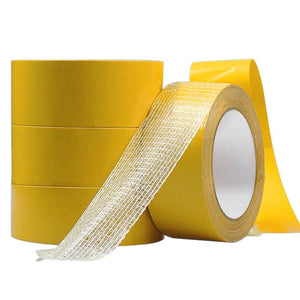 Double - sided Fiberglass Grid Sticky Adhesive Fiber Transparent Mesh Tape, 2 PCS 5mmx50 m, 8mmx50 m, 10mmx50 m, 15mmx50 m, 20mmx50 m, 25mmx50 m, 30mmx50 m, 40mmx50 m, 50mmx50 m - laboratorydeal