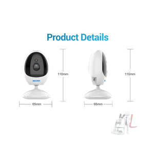 ESCAM QF006 3MP 1296P HD Indoor Wireless PTZ IP Camera IR Night Vision AI Humanoid Detection Home Security CCTV Monitor, AU Plug, UK Plug, EU Plug, US Plug