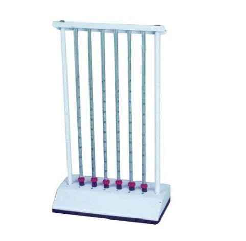 ESR Stand Westergen Push type with 6 Glass Tubes 300 mm for the set