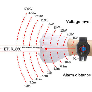 ETCR Non-contact High Voltage Alarm Ellectrician Test Pen, Model:, ETCR1860 For Wrist, ETCR1860C For Wrist, ETCR1880 For Helmet, ETCR1880C For Helmet, ETCR1870 For Arm, ETCR1870C For Arm