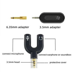 Elebest 3.5mm Wireless Lavalier Microphone Mini Clip - On Mic, One Drag One Set 1, One Drag One Set 2, One Drag One Set 3, One Drag Two Set 4 - laboratorydeal
