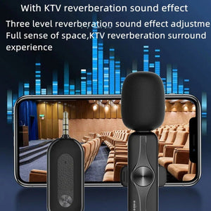 Elebest 3.5mm Wireless Lavalier Microphone Mini Clip - On Mic, One Drag One Set 1, One Drag One Set 2, One Drag One Set 3, One Drag Two Set 4 - laboratorydeal