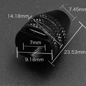 Electric Grinder M7x0.75mm 0.3-3.2mm Keyless Rotary Tool Three-jaw Chuck(Short), M7x0.75mm Short