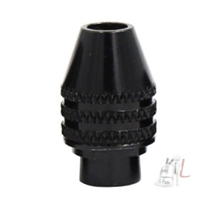 Electric Grinder M8 x 0.75mm 0.3-3.2mm Keyless Rotary Tool Three-jaw Chuck(Long), M8 x0.75mm