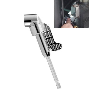 Electric Screwdriver Corner Device Turning Drill Screwdriver Hand Drill 90 Degree Corner Device, 60mm, 140mm - laboratorydeal