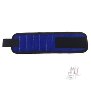 Electric Woodworking Multifunctional Powerful Magnetic Wrist Strap, Style:, Three Rows Black, Three Rows Red, Three Rows Blue, Five Rows Black, Five Rows Red, Five Rows Blue - laboratorydeal