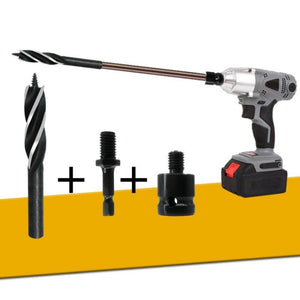 Electric Wrench Hole Opener Woodman Door Lock Rhinestone Drill Template Rejection Drill Bit, Model: 16mm, 16mm, 18mm, 20mm, 22mm, 25mm - laboratorydeal